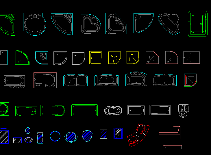衛(wèi)生間圖塊1
