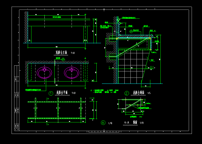 洗面臺(tái)節(jié)點(diǎn)圖