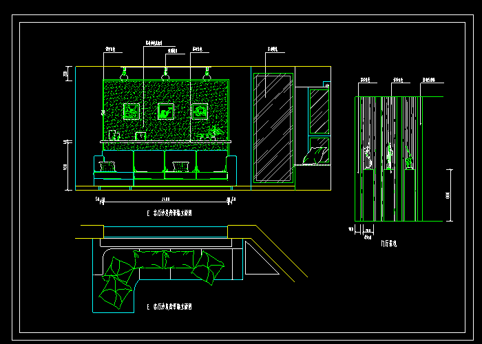 CAD房屋裝修設(shè)計(jì)圖紙 家居家裝設(shè)計(jì)