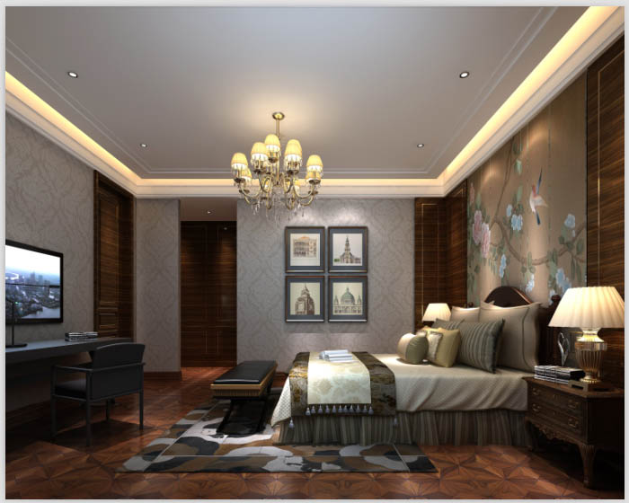 一套新中式奢 華別墅CAD設(shè)計(jì)施工圖和效 果圖