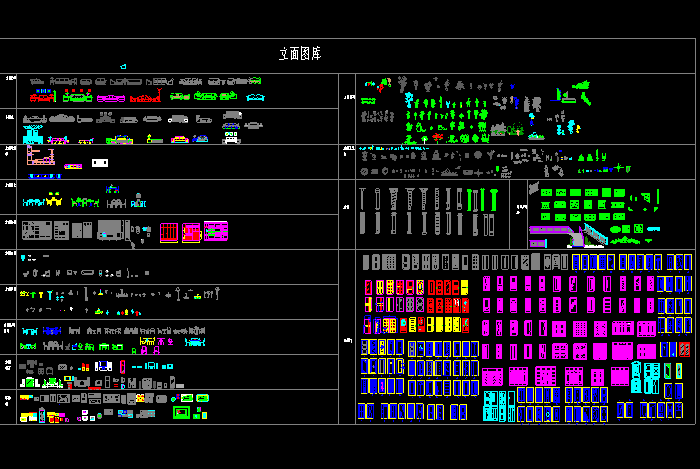 柜體柜門(mén)圖庫(kù)圖塊大全