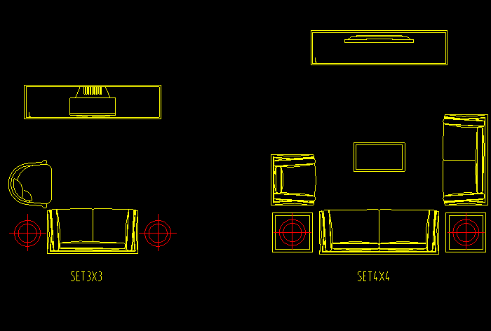 家具沙發(fā)圖塊