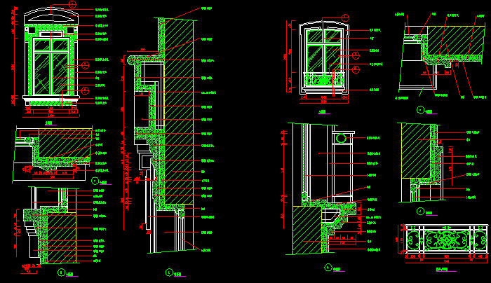 窗戶，窗簾圖塊
