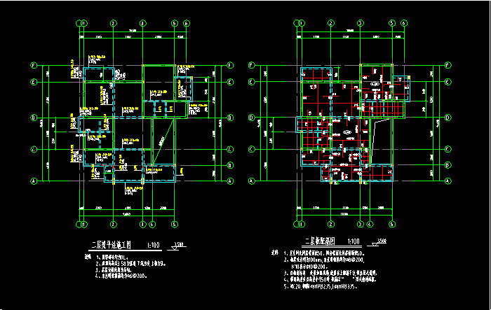 二層梁法，及配筋圖
