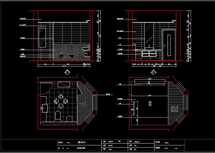 二層衛(wèi)生間布置圖