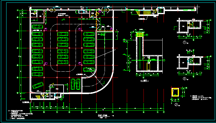 室外地下二層停車場
