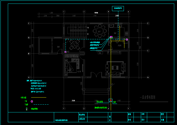 小別墅全套建筑施工圖+效 果圖