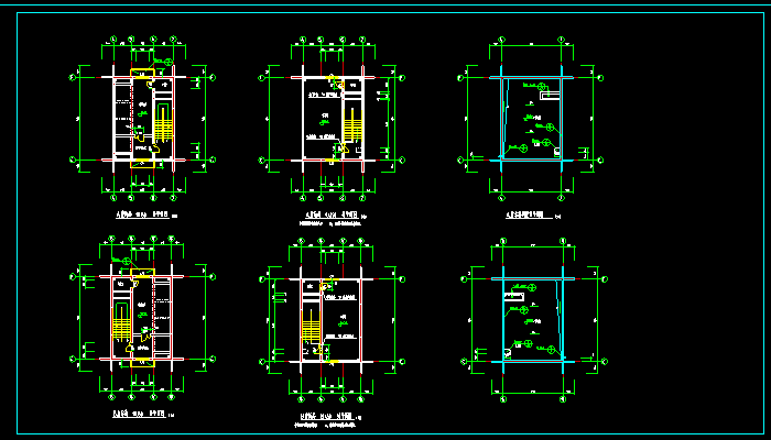 一整套非常完整的高層商住樓