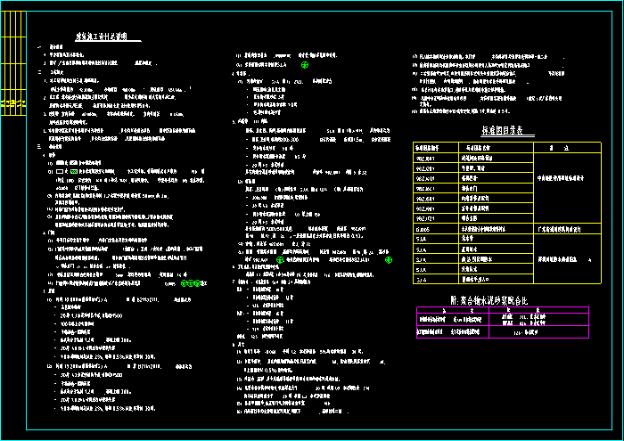 建筑設(shè)計施工總說明