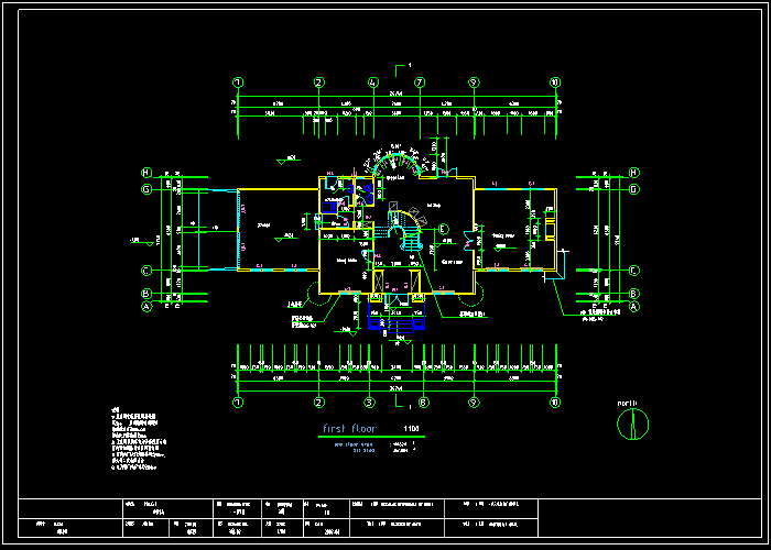一層平面布置圖