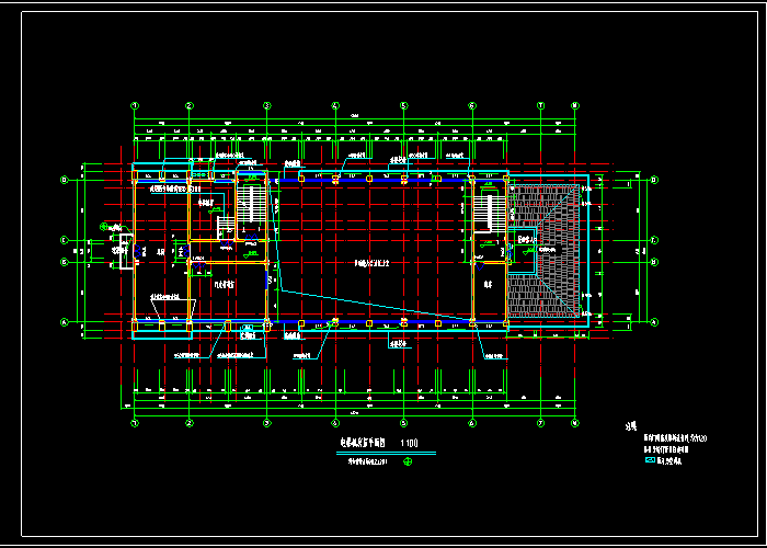 電梯機房平面圖