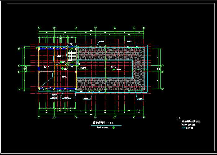 觀景平臺層平面圖