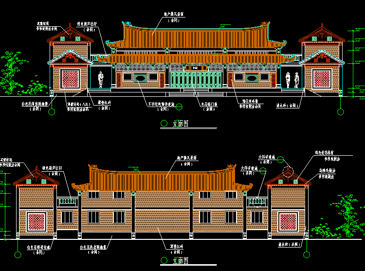 海量中國(guó)古建筑CAD圖紙