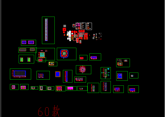 60款各種地面拼花圖塊