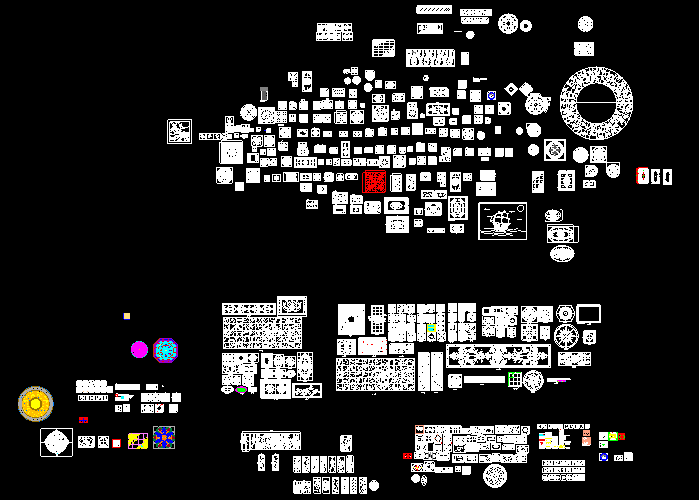 各類型地面拼花圖塊大全
