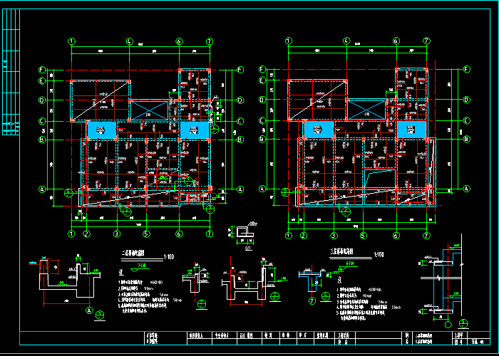 二三層樓板配鏡圖