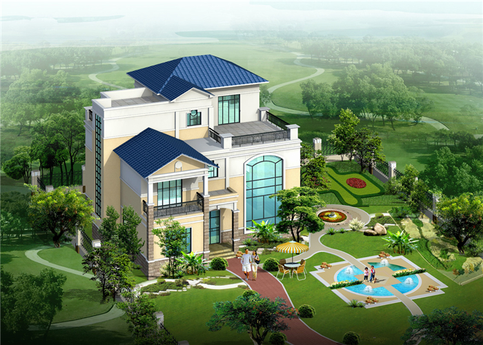 160套別墅方案效果圖+50套別墅施工帶效果圖大全