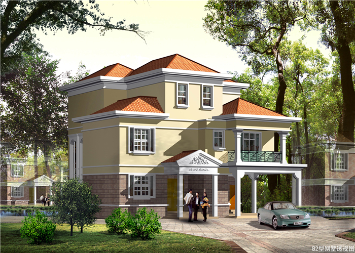160套別墅方案效果圖+50套別墅施工帶效果圖大全
