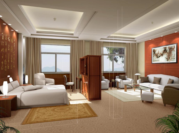 室內(nèi)設(shè)計(jì)CAD施工圖圖紙附加效果圖