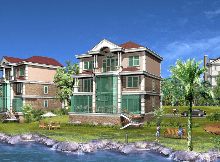 海景花園別墅設(shè)計(jì)效果圖