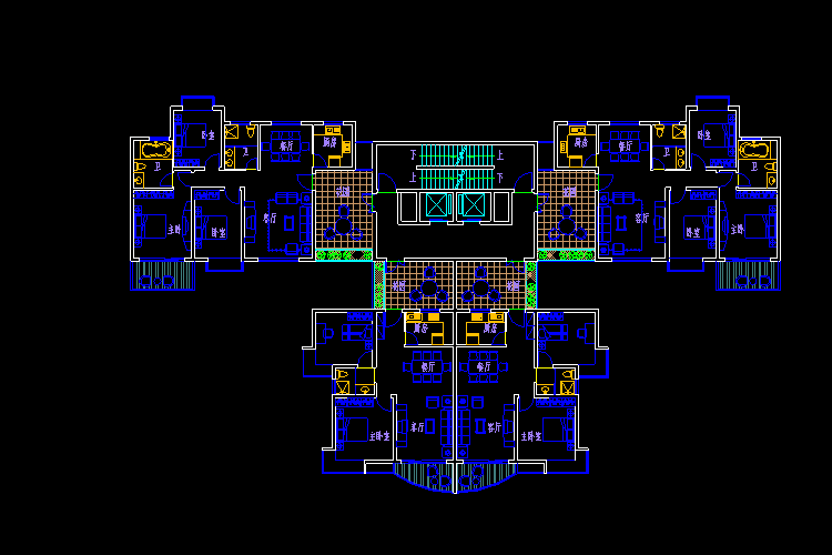 1000套弧形住宅別墅