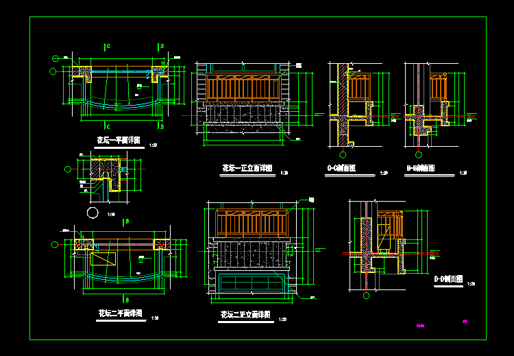 海景花園別墅設(shè)計(jì)CAD施工圖