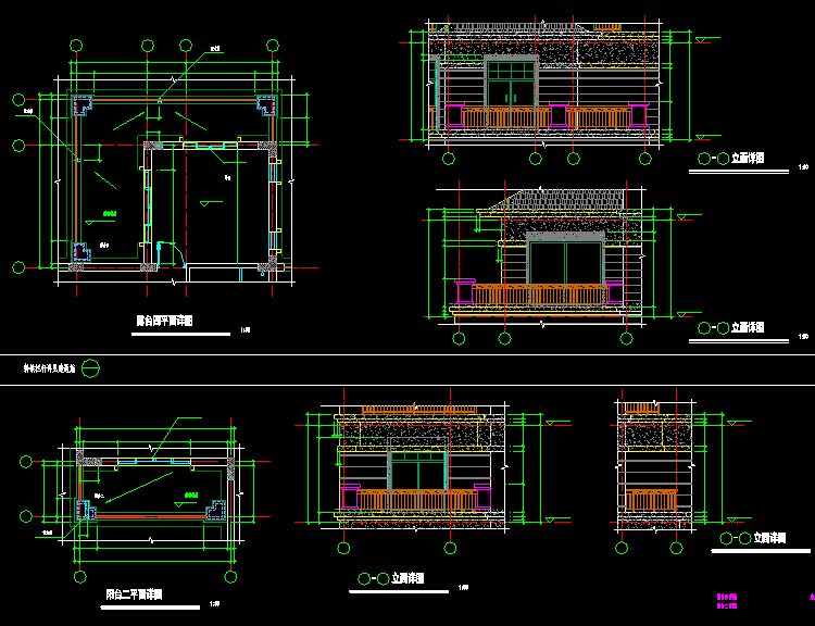海景花園別墅設(shè)計(jì)CAD施工圖