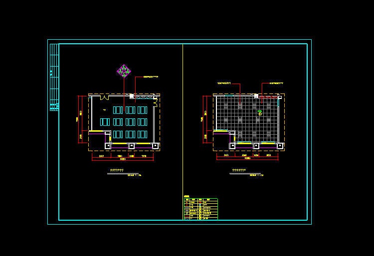 室內(nèi)設(shè)計(jì)CAD施工圖圖紙附加效果圖