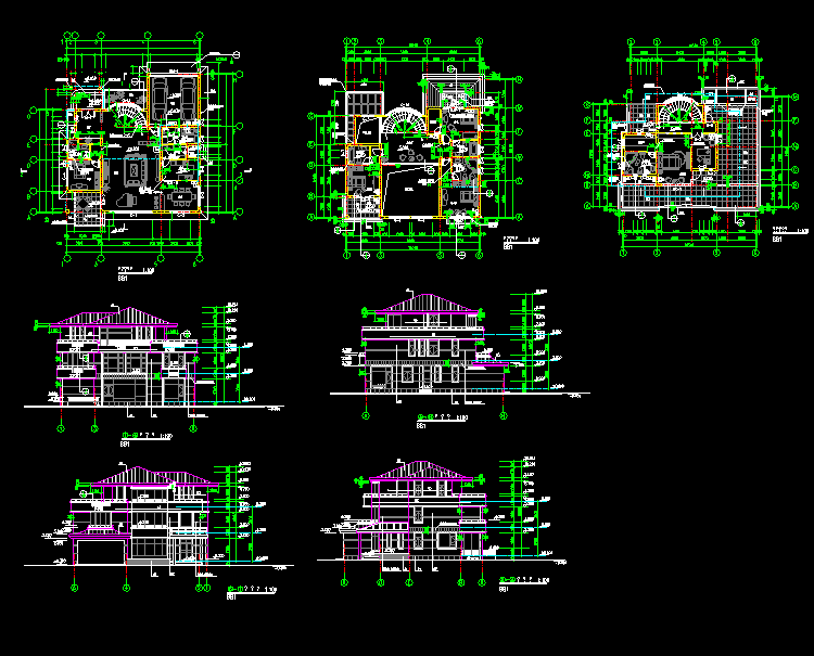 別墅小區(qū)特色大門建筑
