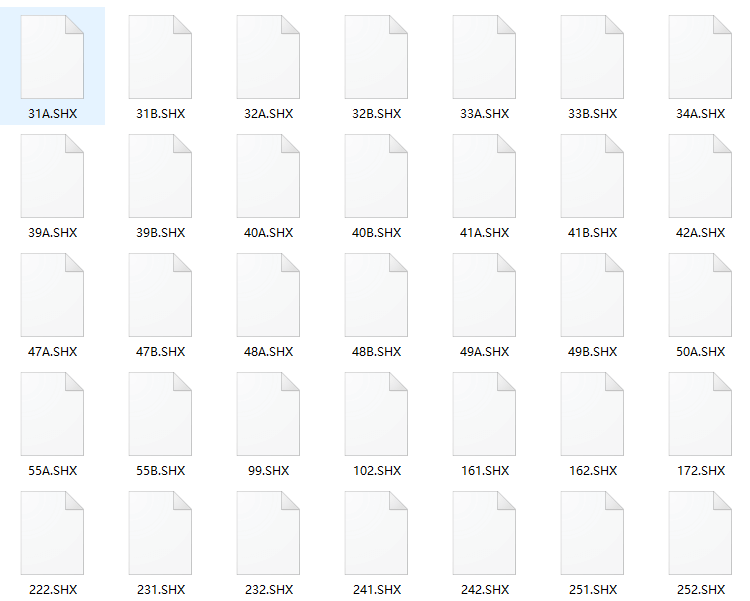 CAD鋼筋符號字體素材庫