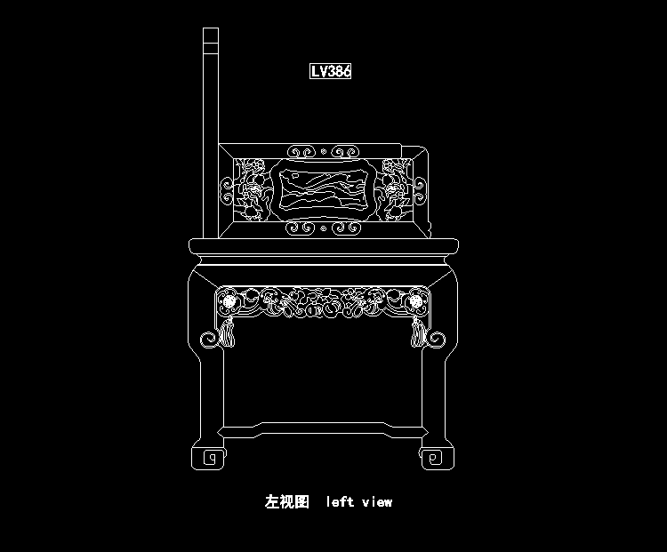 明清家具CAD圖集