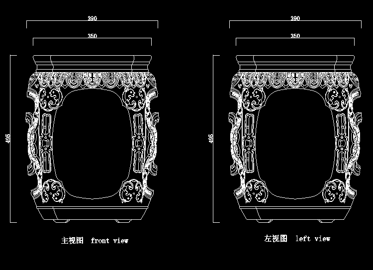 明清家具CAD圖集