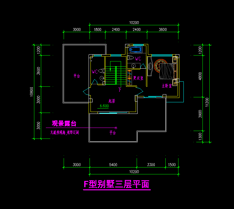 國外別墅規(guī)劃設(shè)計(jì)CAD施工圖