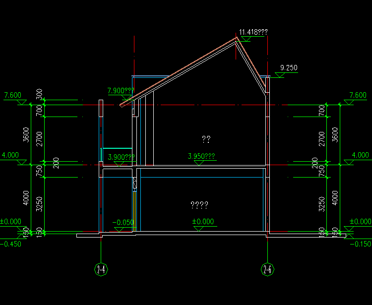 特色別墅中式住宅CAD建筑設(shè)計(jì)方案