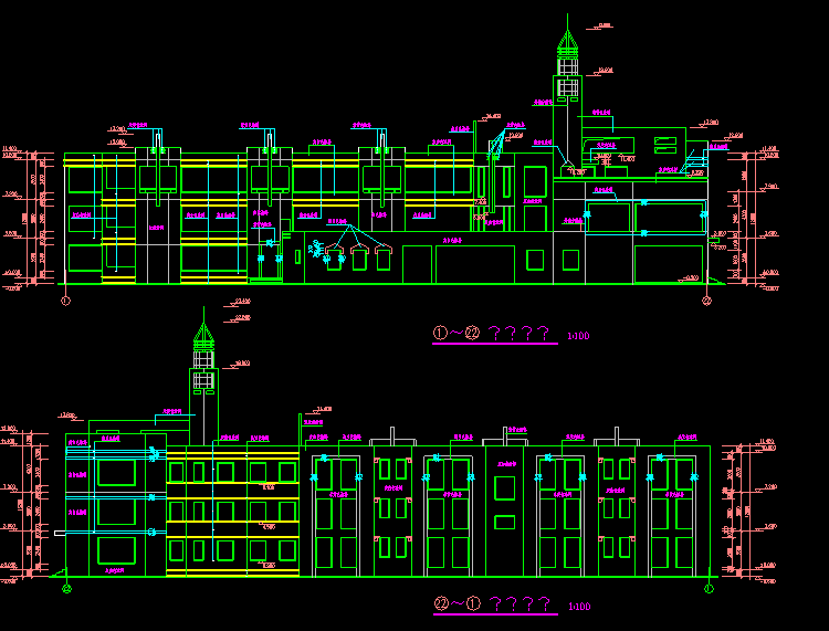 建筑設(shè)計(jì)CAD方案圖