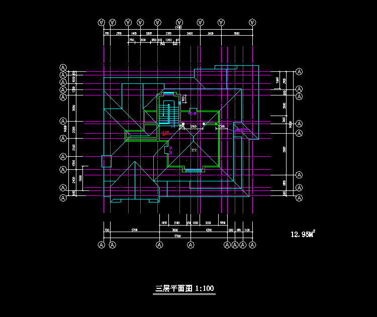 兩套私人別墅設(shè)計CAD方案圖