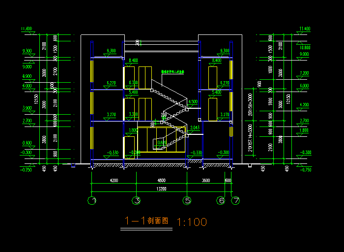 兩套不同別墅設(shè)計(jì)及CAD施工圖