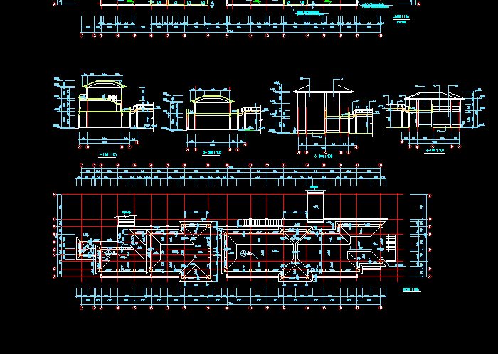 商業(yè)綜合樓施工圖紙2