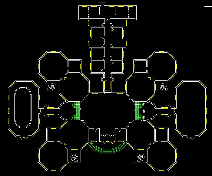 全套某高校綜合樓CAD施工圖圖紙3