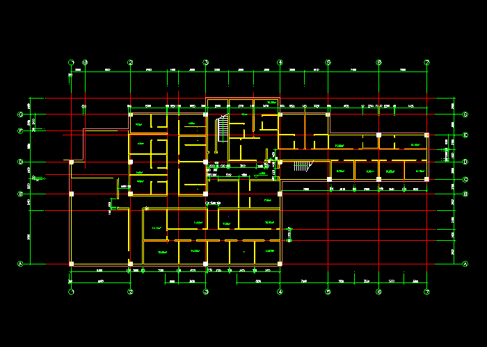 商業(yè)辦公樓附近CAD設計圖紙3