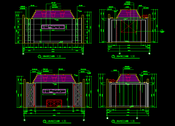 鄰海酒店設(shè)計(jì)圖紙3