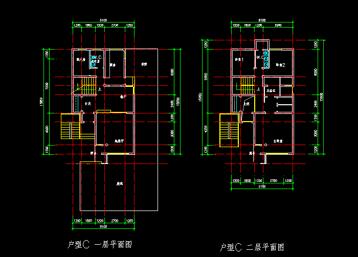 別墅戶型設(shè)計圖紙3