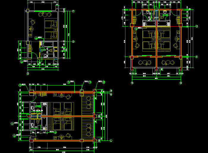 酒店建筑全套設(shè)計圖紙3