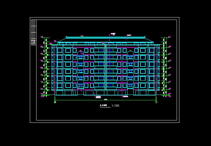 某框架結(jié)構(gòu)幼兒園建筑結(jié)構(gòu)施工圖3