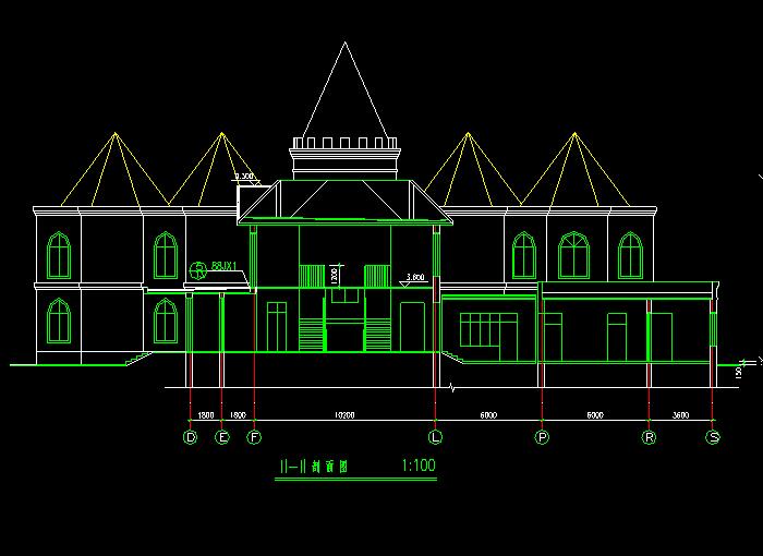 全套某高校綜合樓CAD施工圖圖紙4