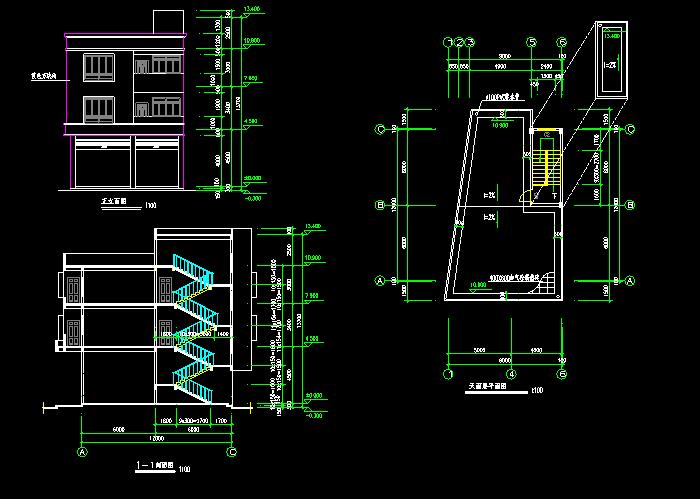 某框架結(jié)構(gòu)幼兒園建筑結(jié)構(gòu)施工圖4