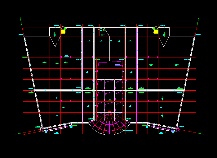 商業(yè)辦公樓附近CAD設計圖紙5