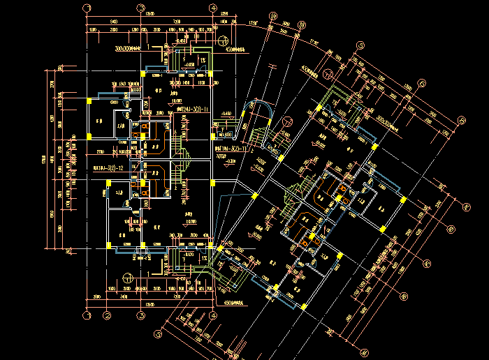 高層公寓建筑施工圖紙5