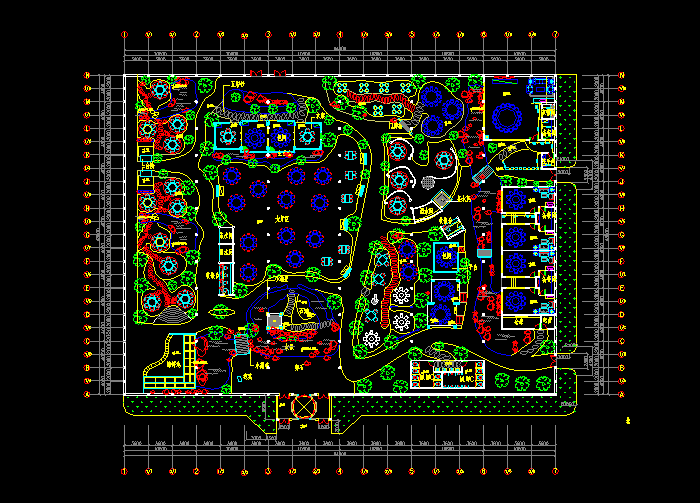 商業(yè)辦公樓附近CAD設計圖紙6