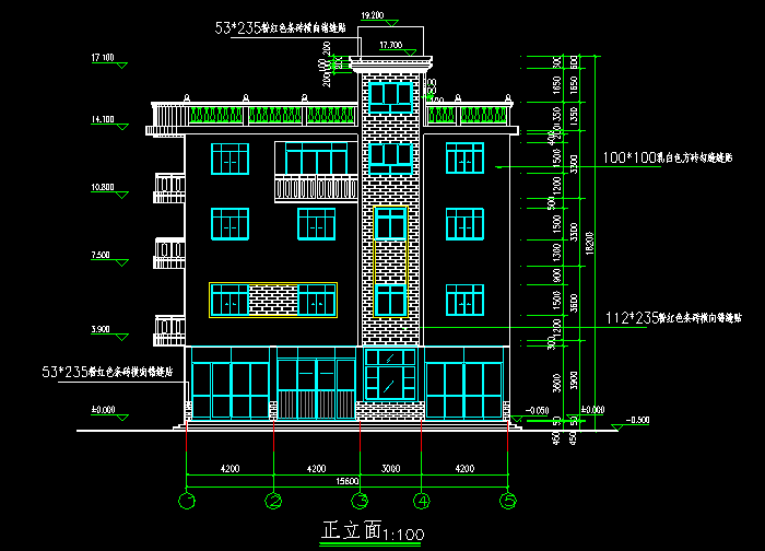 新農(nóng)村別墅設(shè)計(jì)圖紙6